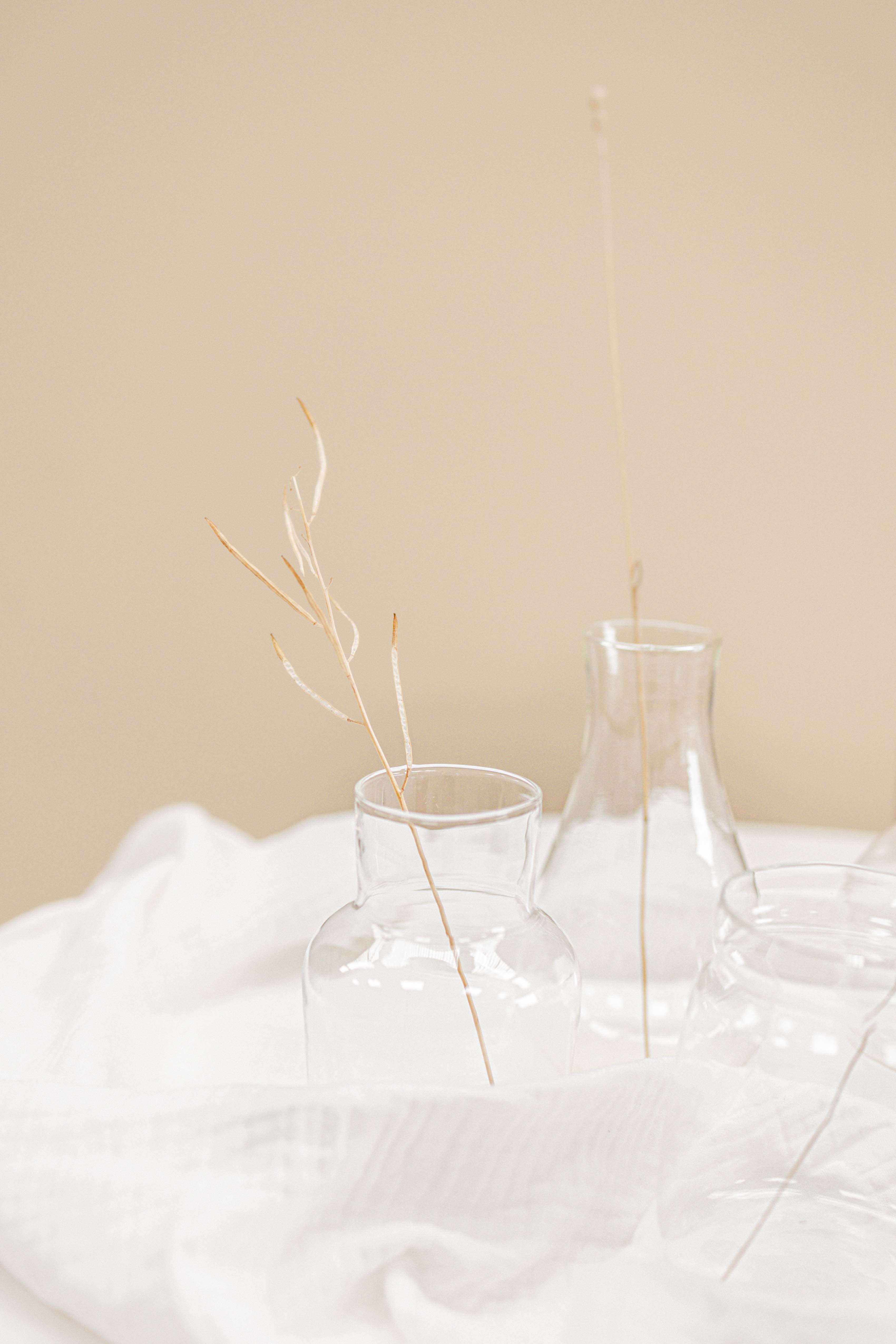 Image du produit Lot de petits vases en verre